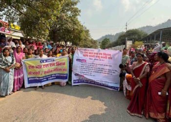 बिहान योजना की महिलाओं का मोर्चा: 8 मांगों को लेकर प्रदेशव्यापी अनिश्चितकालीन हड़ताल