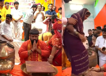 610 लोगों की ‘घर वापसी’, वैदिक रीति से अनुष्ठान