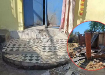 उरगा में असामाजिक तत्वों ने बिजली कर्मी के मकान के बाहर किया विस्फोट, दुकानों को भी बनाया निशाना