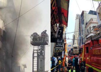 दिल्ली में 3 मंजिला बिल्डिंग में आग, 9 मौत,मजिस्ट्रियल जांच का आदेश