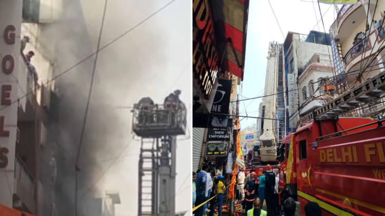 दिल्ली में 3 मंजिला बिल्डिंग में आग, 9 मौत,मजिस्ट्रियल जांच का आदेश