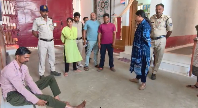 पत्नी के मोबाइल ने खोला राज, फरार कैदी बालोद से गिरफ्तार