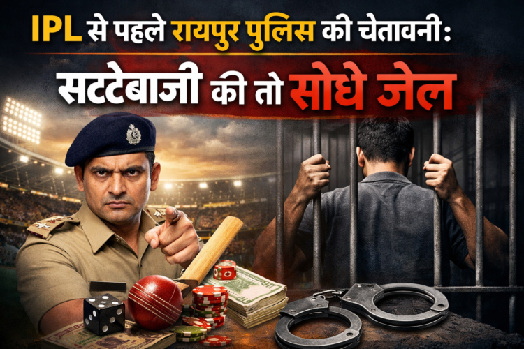 IPL से पहले रायपुर पुलिस की चेतावनी: सट्टेबाजी की तो सीधे जेल