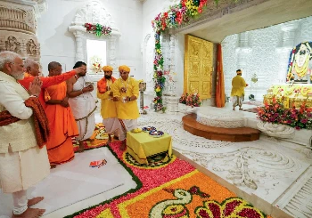 प्रभु राम के आशीर्वाद से पूरा होगा आत्मनिर्भर भारत का संकल्प