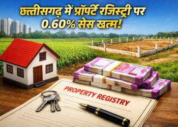 बड़ी खबर: प्रॉपर्टी रजिस्ट्री पर 0.60% सेस खत्म