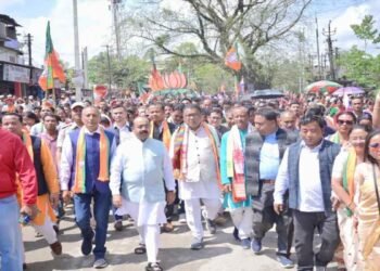 धेमाजी में भाजपा का शक्ति प्रदर्शन, अरुण साव ने किया संबोधित