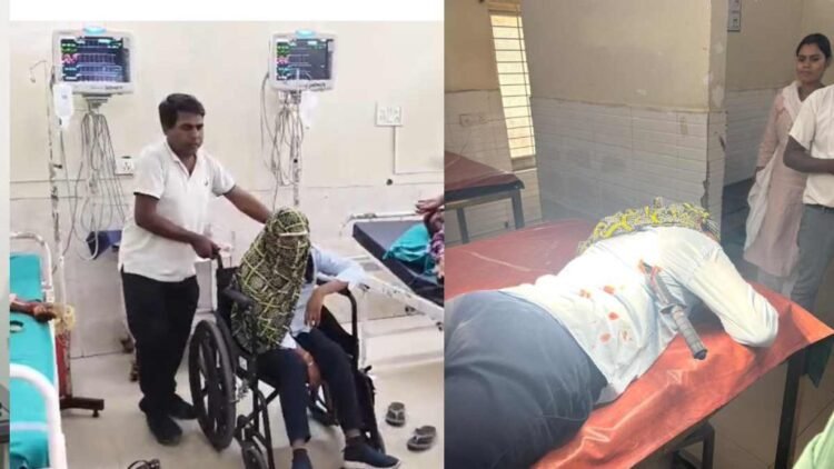 कोरबा में नर्स पर सरेआम चाकू से हमला, आरोपी फरार