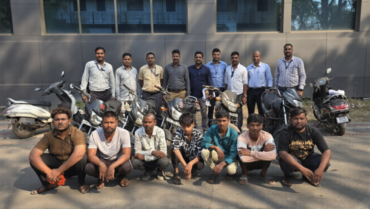 बिलासपुर में बाइक चोर गिरोह का पर्दाफाश, 4 आरोपी और 3 खरीदार गिरफ्तार