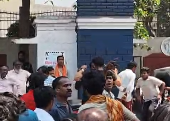 भिलाई में गैस एजेंसी में बाउंसरों की दबंगई, ग्राहक से मारपीट का वीडियो वायरल