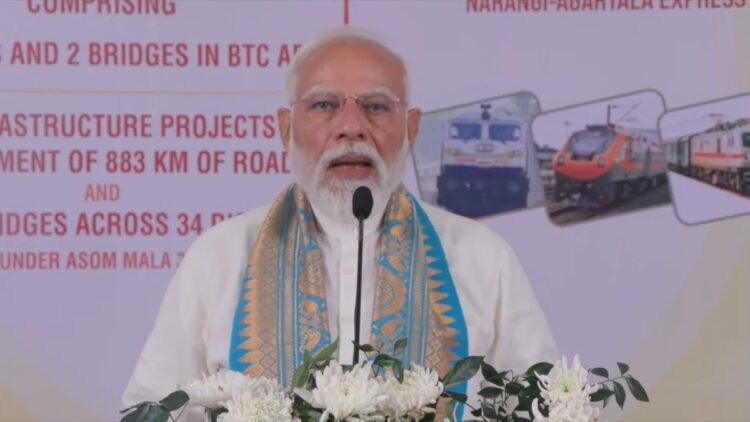 पीएम मोदी ने असम के कोकराझार को दी 4,570 करोड़ की सौगात, ‘असम माला 3.0’ लॉन्च करने के साथ तीन नई ट्रेनें भी की शुरू