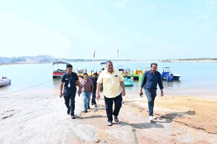 पर्यटन मंत्री राजेश अग्रवाल ने मयाली नेचर कैंप का किया निरीक्षण