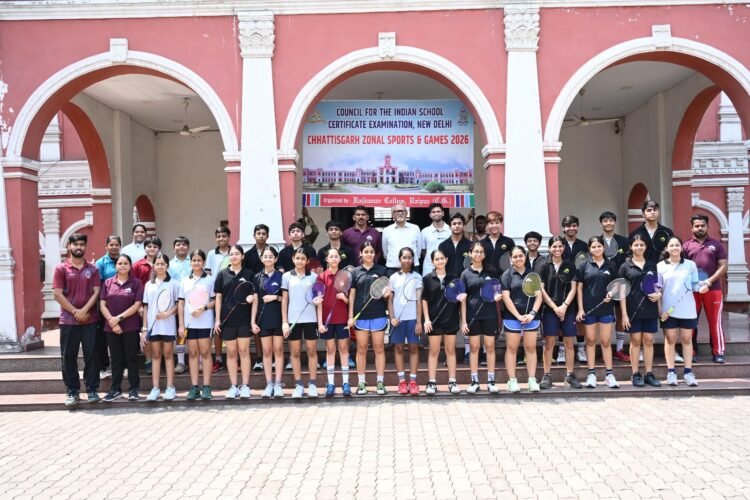 राजकुमार कॉलेज ने रचा इतिहास: 457 मेडल जीतकर CISCE जोनल गेम्स में चमका रायपुर