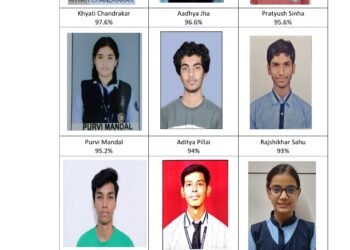 एमजीएम हायर सेकेंडरी स्कूल, रायपुर के विद्यार्थियों का सीबीएसई दसवीं परिणाम में उत्कृष्ट प्रदर्शन – ख्याति चंद्राकर ने 97.6% अंक प्राप्त कर बनाया कीर्तिमान
