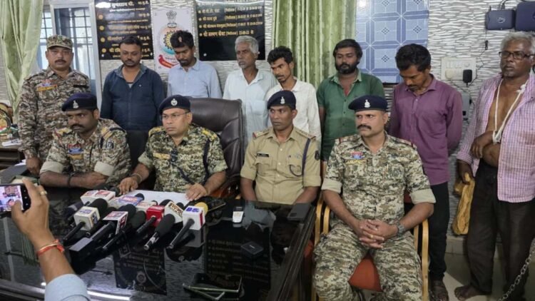 पखांजूर में जमीन विवाद बना खूनी संघर्ष, युवक की हत्या, 7 आरोपी गिरफ्तार