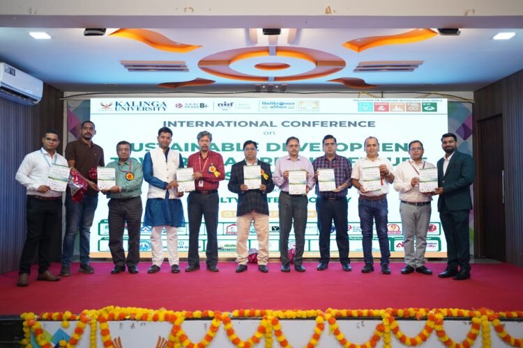 “कलिंगा विश्वविद्यालय द्वारा आयोजित “हरित भविष्य की ओर सतत विकास” विषय पर अंतर्राष्ट्रीय सम्मेलन