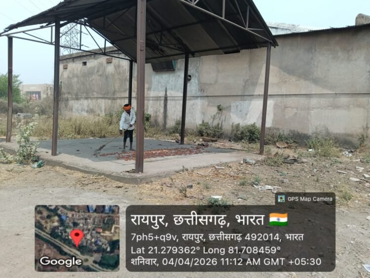 मोवा मुक्तिधाम में विशेष सफाई अभियान, शिकायतों का त्वरित समाधान