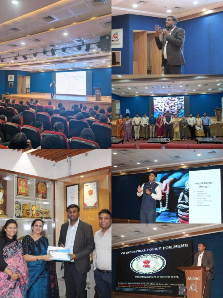 ’’मैक में स्टार्टअप से उद्योग तक: उद्यमिता एवं नीति पर विशेष व्याख्यान’’