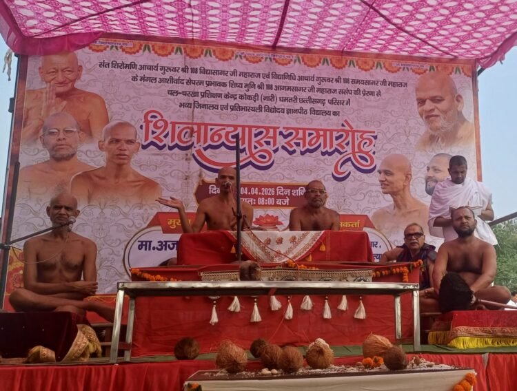 कोकड़ी में मुनि श्री आगम सागर का प्रवचन श्रद्धा और भक्ति का उमड़ा सैलाब