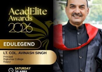 पूर्व सैनिक से शिक्षाविद तक का सफर: अविनाश सिंह को मिला ‘एजूलिजेंड’ सम्मान