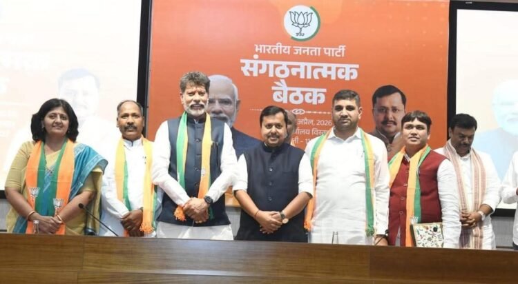 भाजपा राष्ट्रीय कार्यालय दिल्ली में प्रशिक्षण महाअभियान की हुई समीक्षा बैठक