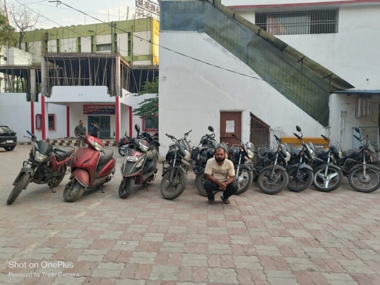 रायपुर में वाहन चोर गिरोह पर वार, बीटेक डिग्रीधारी आरोपी गिरफ्तार