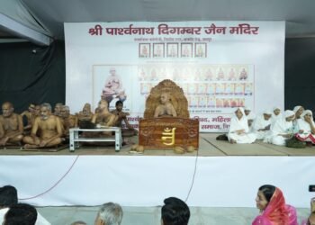 उपसर्ग कितना भी बड़ा हो समता,क्षमा ,शांति सहनशीलता से कर्मों का क्षय होता है-आचार्य श्री वर्धमान सागर जी