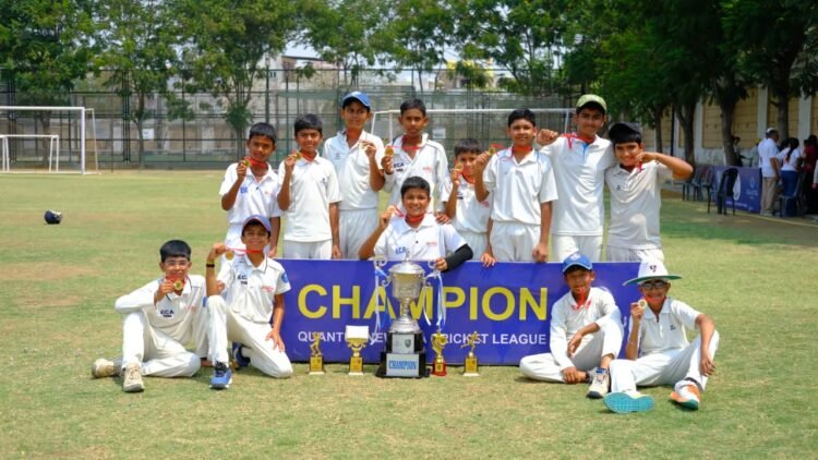 इमर्जिंग क्रिकेट एकेडमी NECL 2026 की चैंपियन बनी, ग्रैंड फ़ाइनल में 35 रनों से हासिल की जीत …..