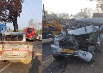 गौरेला-पेण्ड्रा-मरवाही में भीषण सड़क हादसा, मॉर्निंग वॉक पर निकली दो महिलाओं की मौत