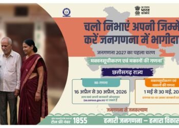 जनगणना 2027: छत्तीसगढ़ में डिजिटल प्रक्रिया शुरू, 9 हजार से ज्यादा ने पूरी की स्व-गणना
