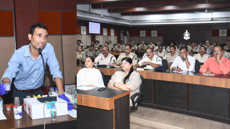 नारकोटिक्स ड्रग डिटेक्शन एवं प्री-कर्सर डिटेक्शन किट पर कार्यशाला का हुआ आयोजन