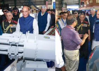 राजनाथ सिंह ने ‘लार्ज कैविटेशन टनल’ परियोजना की रखी आधारशिला