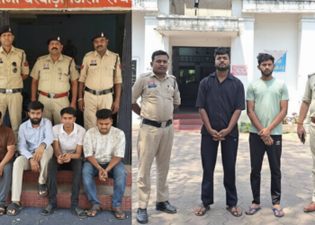 ऑनलाइन क्रिकेट सट्टे का भंडाफोड़, रायगढ़ पुलिस ने 7 मोबाइल और नकदी जब्त की