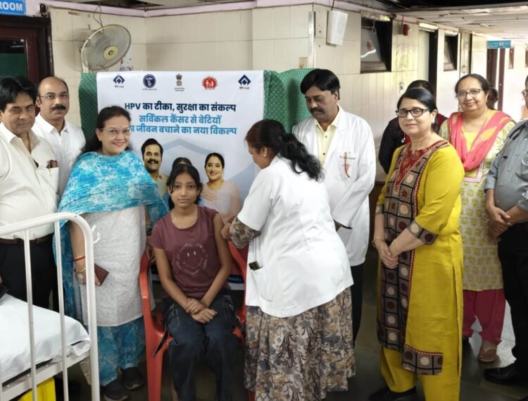 भिलाई इस्पात संयंत्र के जेएलएन चिकित्सालय में एचपीवी टीकाकरण अभियान शुरू