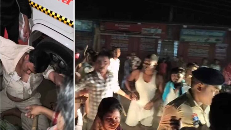 अवैध शराब पर बवाल: ग्रामीणों ने ढाबा संचालक पिता-पुत्र को पीटा, पुलिस ने लिया हिरासत में