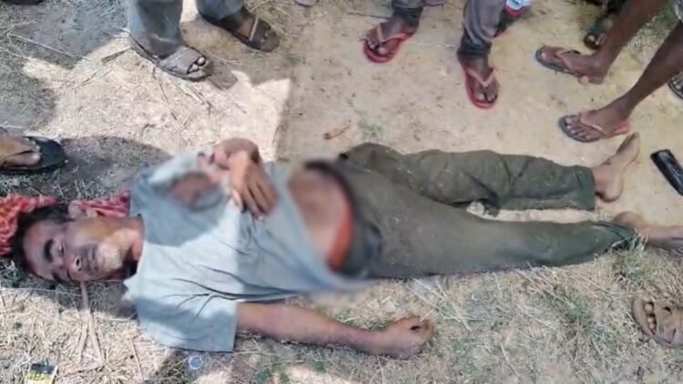 मक्का खेत में गिरी बिजली, किसान की दर्दनाक मौत