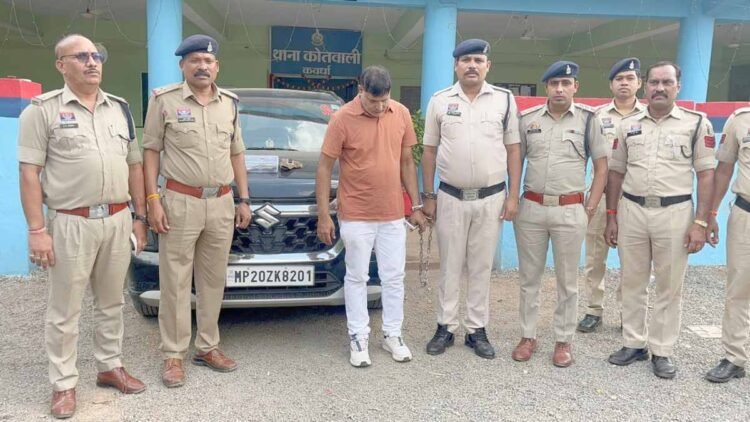 नकली अफसर का खेल खत्म: पिस्टल दिखाकर व्यापारी से वसूली, आरोपी गिरफ्तार