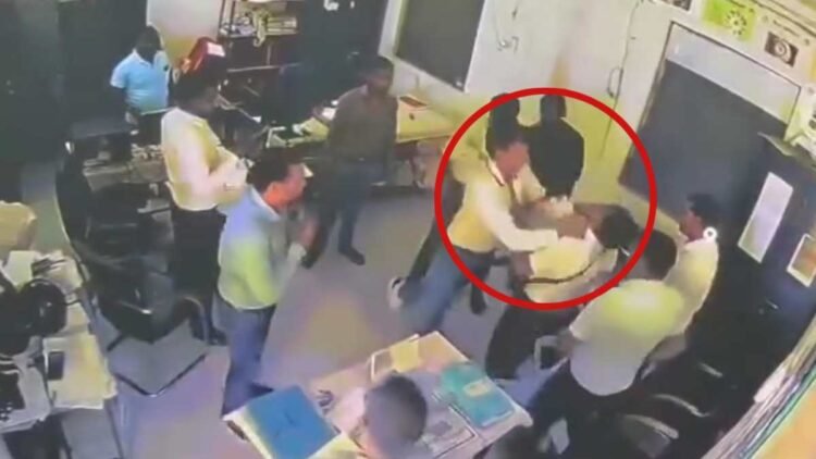 कृषि विभाग दफ्तर में बवाल: अधिकारी ने पत्रकार और वकील से की मारपीट, CCTV फुटेज सामने