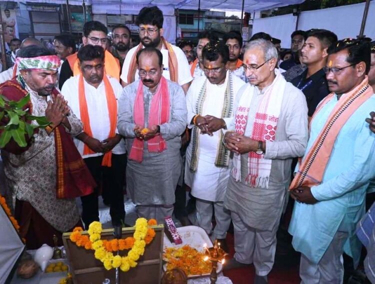 उप मुख्यमंत्री अरुण साव ने नालंदा परिसर सहित 8 करोड़ से अधिक के कार्यों का किया भूमिपूजन,कहा-शहर को बनाएं स्वच्छ, सुंदर और सुविधापूर्ण