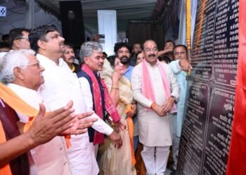 नगर पालिका बनेगा धमधा, उप मुख्यमंत्री अरुण साव ने की घोषणा, धमधा में 7 करोड़ के कार्यों का किया लोकार्पण-भूमिपूजन