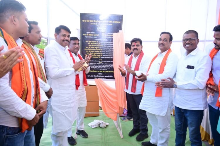 उप मुख्यमंत्री ने 2.06 करोड़ की लागत से घोटिया विद्युत उपकेंद्र का किया भूमिपूजन,कहा-क्षेत्र में 5 नए सब स्टेशन स्थापित करने की दिशा में हो रहा तेजी से काम