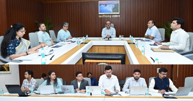 मुख्य सचिव की अध्यक्षता में पीपीपी मूल्यांकन समिति की बैठक संपन्न,छत्तीसगढ़ में औद्योगिक विकास को मिलेगी गति