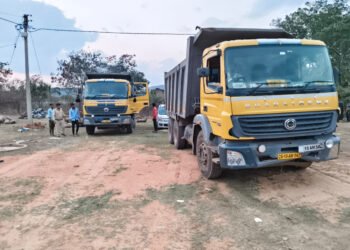 कोरिया में अवैध खनिज परिवहन पर बड़ी कार्रवाई, 2 हाईवा समेत 6 वाहन जब्त