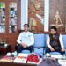 भारत सरकार भूमि संसाधन विभाग के सचिव ने मुख्य सचिव से की सौजन्य भेंट, विभागीय अधिकारियों की साथ की बैठक