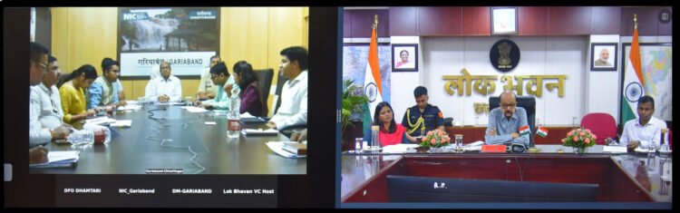 राज्यपाल डेका ने गरियाबंद जिले में जल संरक्षण, प्राकृतिक खेती और जनकल्याणकारी योजनाओं पर दिया विशेष जोर