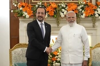 पीएम मोदी और साइप्रस राष्ट्रपति निकोस क्रिस्टोडौलिड्स के बीच अहम बैठक, कई मुद्दों पर हुई चर्चा