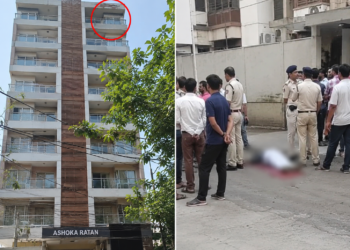 शंकर नगर में युवक ने उठाया खौफनाक कदम, छठवीं मंजिल से लगाई छलांग