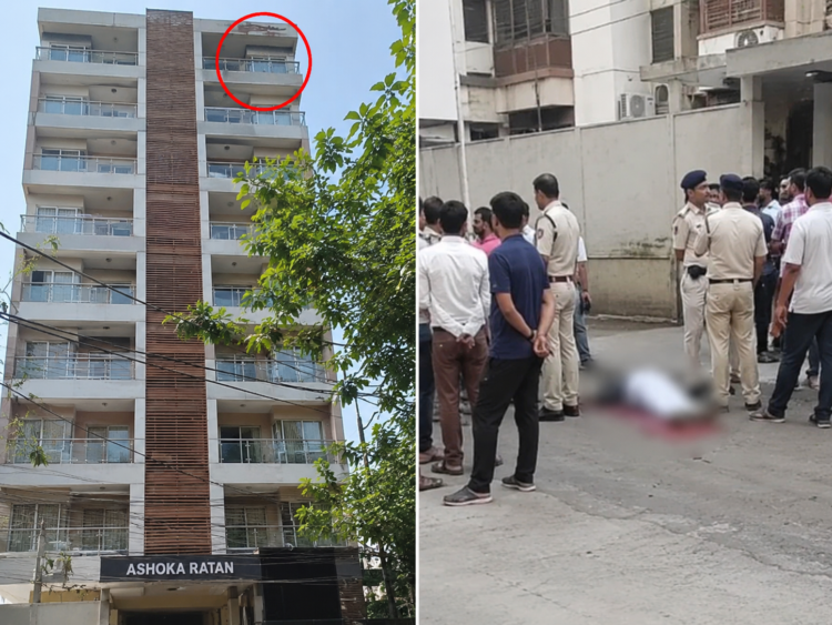 शंकर नगर में युवक ने उठाया खौफनाक कदम, छठवीं मंजिल से लगाई छलांग