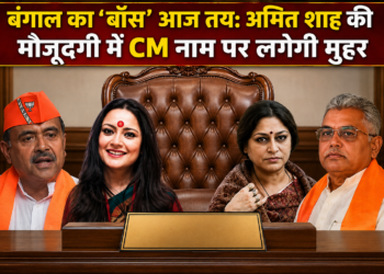 बंगाल का ‘बॉस’ आज तय: अमित शाह की मौजूदगी में CM नाम पर लगेगी मुहर