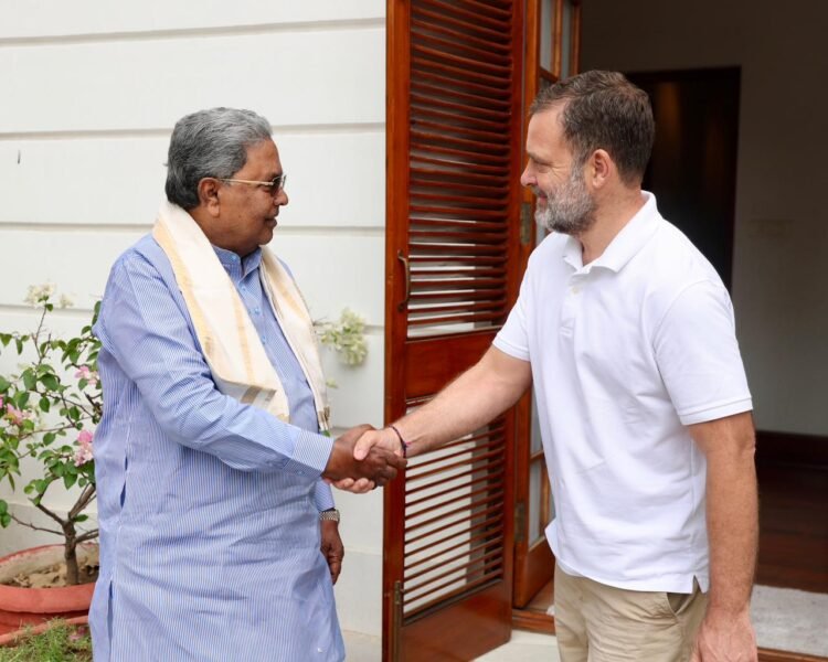 कर्नाटक में सत्ता परिवर्तन के बाद दिल्ली पहुंचे सिद्धारमैया, बेटे के लिए मांगा बड़ा मंत्रालय
