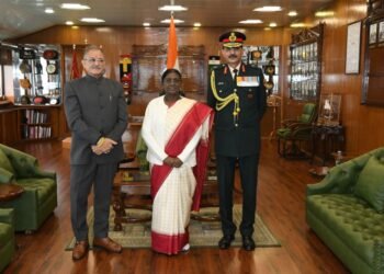 राष्ट्रपति मुर्मु ने शिमला में सेना प्रशिक्षण कमान का किया दौरा, आधुनिक सैन्य प्रशिक्षण और तैयारियों पर दिया जोर